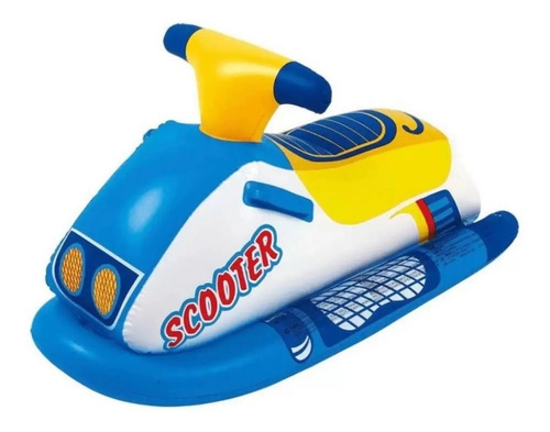 Boia Inflável Infantil Jet Ski Brinquedo Piscina Grande91x51