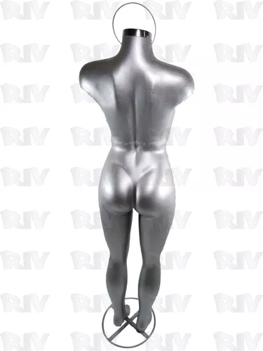 vidaXL Maniquí, maniquí de mujer de cuerpo completo realista con base de  vidrio, cuerpo de exhibición de vestido de mujer, maniquí de forma de
