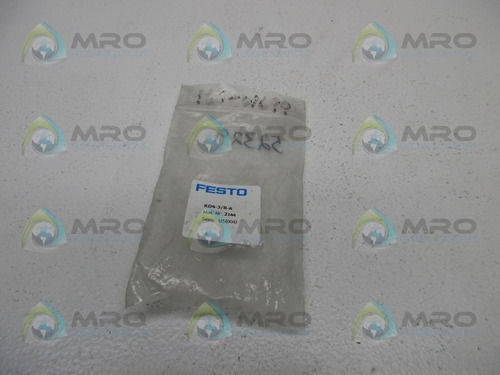 Festo Kd4-3/8-a Quick Coupling Socket * New In Factory B Hhc