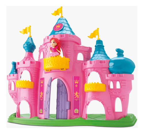 Castelo Princesa Judy Com Boneca Acessórios Samba Toys Kids