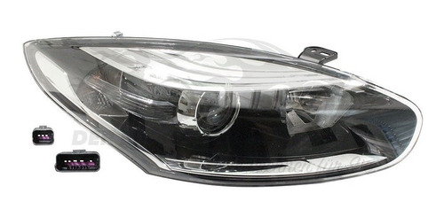 Optica Delantera Megane 3 Derecha, Led Renault 260100923r I