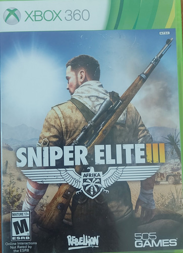 Sniper Elite Iii - Xbox 360 - Físico - Original 