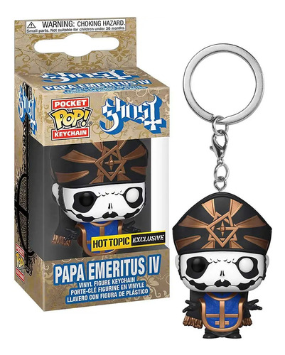 Funko Pop Keychain Ghost Papa Emeritus Iv Hot Topic Unico