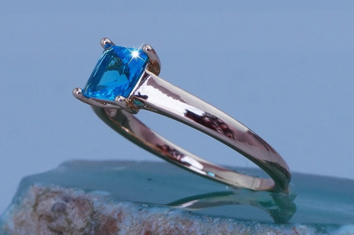 Imagen 5 de 10 de Anillo Compromiso Oro 18k Regalo Mama Fiesta Exquisito Fino