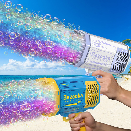 Pistola De Burbujas Bazooka De 69 Agujeros