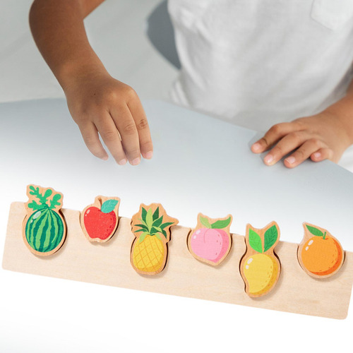Rompecabezas A Juego Tablero De Juguete Interactivo Fruta
