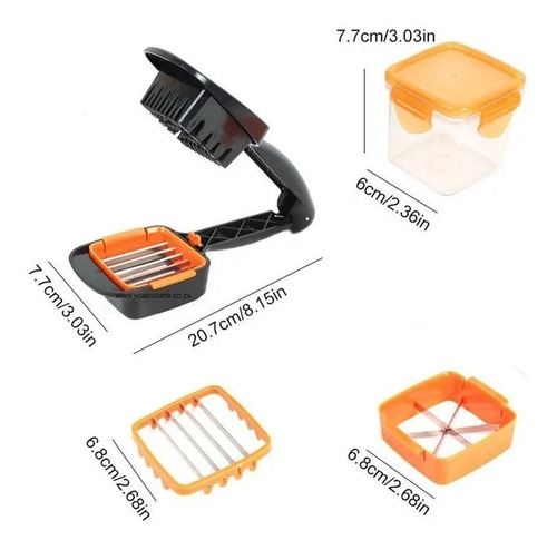 Pica Todo Cortador De Cocina Nicer Dicer Quick 5 En 1