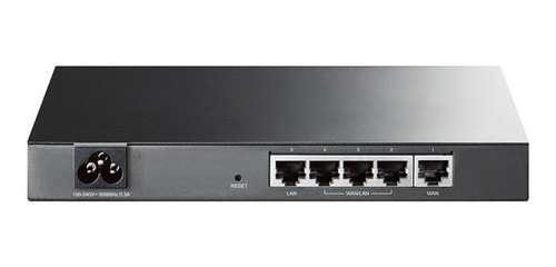 Imagem 2 de 2 de Roteador TP-Link TL-R470T+ preto 110V/220V