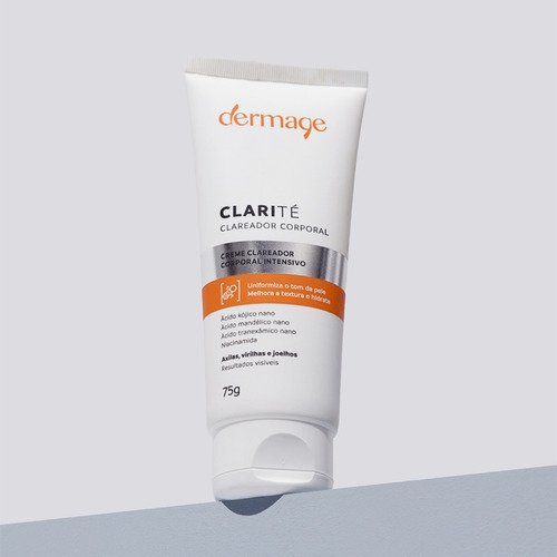 Creme Clareador Corporal Clarité Dermage 75g Fragrância Neutra
