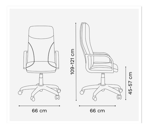 Sillón Anton Ejecutivo Gerencial Premium Respaldo Alto