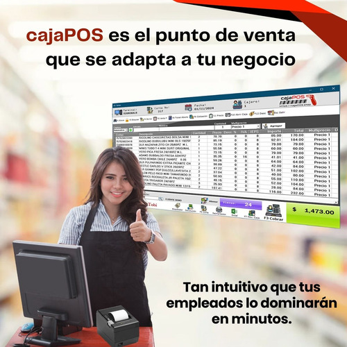 Software Punto De Venta Cajapos Sistema Abarrotes Inventario