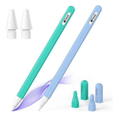 Laviitp 2 Pack Case Para 2024 Pencil Pro Y 2da Generación: 2
