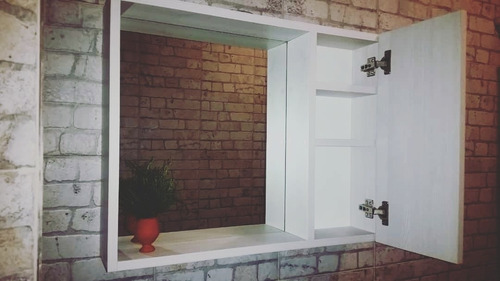 Imagen 2 de 8 de Mueble Con Espejo Para Baños