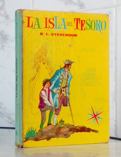 La Isla Del Tesoro R. L. Stevenson Ilustrada 1972 / N Novela