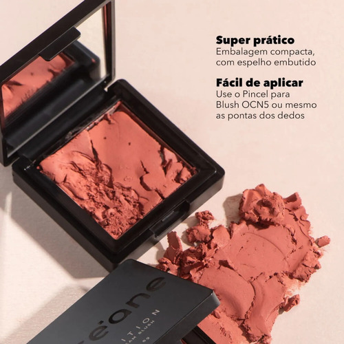 Blush Cremoso Caramelo Edition Efeito Matte 6g Océane