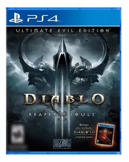 Diablo III: Reaper of Souls Diablo III Ultimate Evil Edition Blizzard Entertainment PS4 Físico