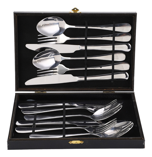 Juego De Cubiertos De 12 Piezas Cuchillo, Tenedor Y Cuchara