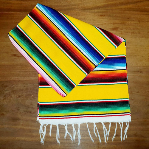 Manta Mexicana Caminho De Mesa Sarape