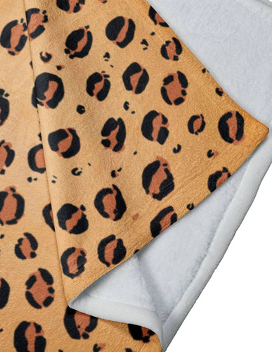 Cobija Matrimonial Patrones Varios Modelos Ligera Ultrasuave Leopardo Lisa