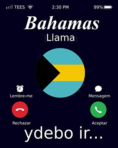 Bahamas Llama Ydebo Ir: Bahamas Mi Diario De Viaje Cuaderno