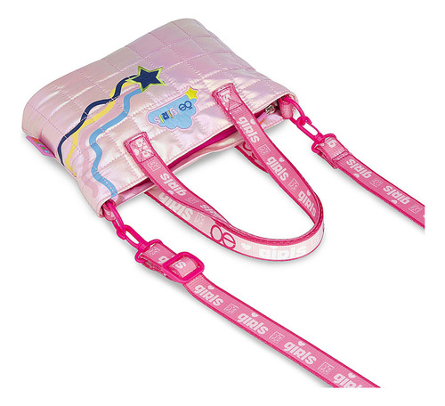Bolsa Niñas Tote Cloe Didrali Mediano Color Rosa