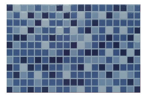 Cerámica Cortines Venecita Azul Mix 30x45 1era Pared Azul