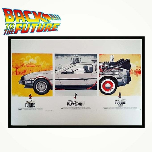 Cuadro Back To The Future Horizontal 35x50