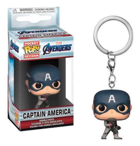 Llavero Funko Del Capitán América De Avengers Endgame