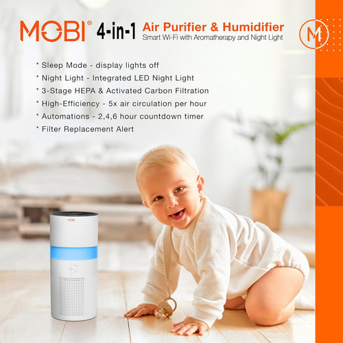 Purificador De Aire 4 En 1 Smart Wi-fi Purificador De Aire Y