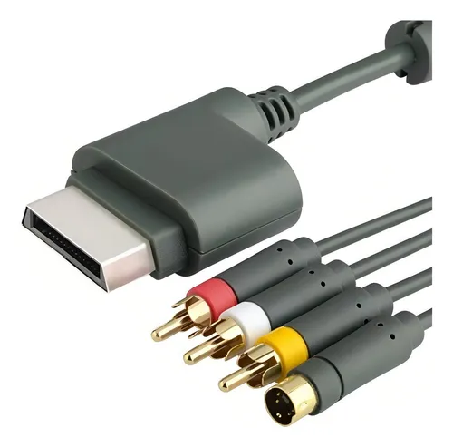 Cable S-video Av Para Xbox 360 Ttx Tech