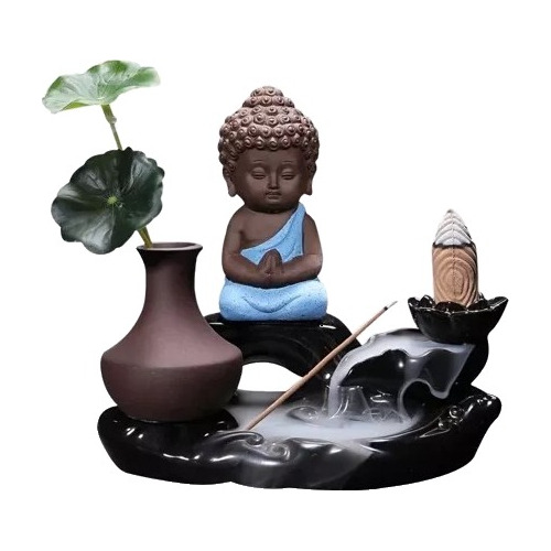 Base Mas 30 Incienso Decorativo Figura Buda Elegante 