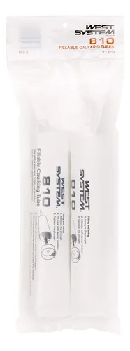 West System 810-2 Tubos De Calafateo Rellenables - Paquete .