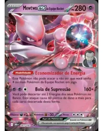 Copag 10122 Batalha Mewtwo ex Equipe 2025 Mega Kangaskhan EX