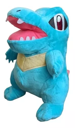 Pelúcia Pokemon Totodile Importada Crocodilo Tipo Água 19 Cm em Promoção na  Americanas