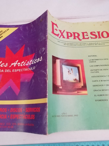 Revista Expresion No 5 Año 2 Octubre 1993 (Usado)