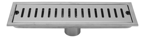 Desagüe Rectangular De Acero Inoxidable Para Piso De Baño De