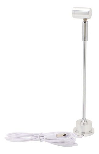 Armario De Pie Usb Led De Aluminio Con Cabezal Ajustable De