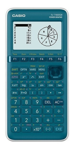 Casio - Calculadora Graficadora Fx7400gii - Azul