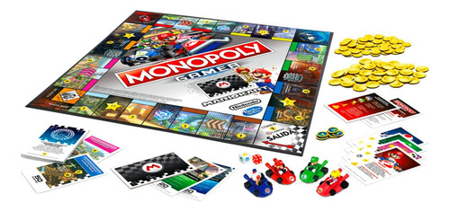  Mario Kart Hasbro Monopoly Original 