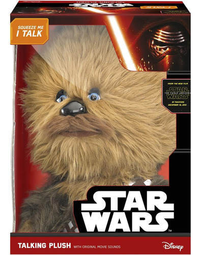 Peluche Star Wars Chewbacca I Talk!!!!!