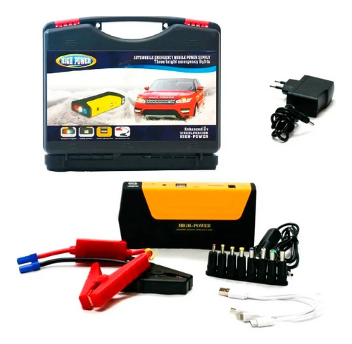 Partidor De Auto Fuente Alimentación De Emergencia 16800mah