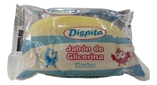 Pack De 2 Jabones De Glicerina Neutro Para Bebés Dispita