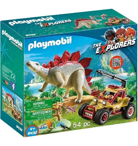 Playmobil Dinosaurios 9432 Vehiculo Exporador Estegosaurio | Envío gratis Playmobil Dinosaurios 9432 Vehiculo Exporador Estegosaurio | Envío gratis
