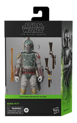 Imagen 2 de 3 de Figura de acción Boba Fett Return of the Jedi F1271 de Hasbro The Black Series