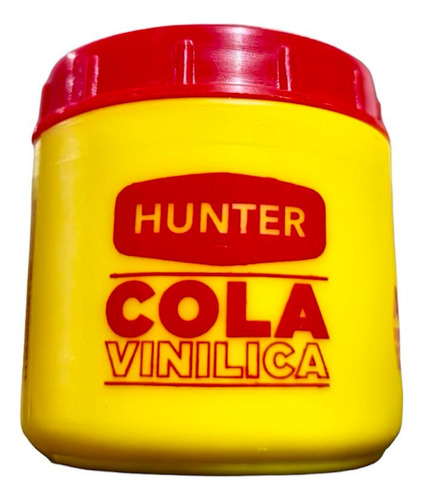 Cola Vinílica Pote Adhesivo Carpintero Hunter 125gr X4