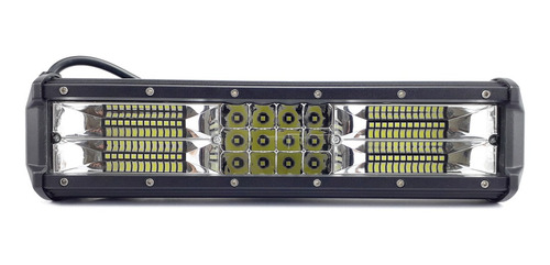 Imagem 3 de 10 de Barra Led Farol 7d 180w Resistente Máquina E Trator Agrícola