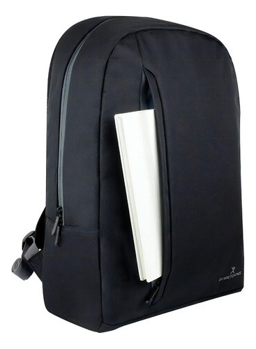 Mochila Perfect Choice De Poliester Feather Para Laptop /v Color Negro