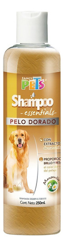 Shampoo Para Perro Essentials Pelo Dorado 250 Ml Fancy Pets Fragancia Manzanilla Tono de pelaje recomendado Claro