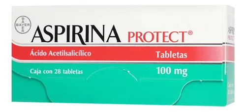 comprar Aspirina Protect Tableta 100 Mg, 28 Tabletas