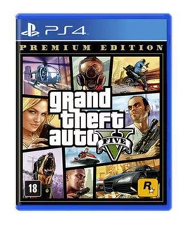 Grand Theft Auto V Premium Edition Gta 5 Ps4 - Ps5 Português